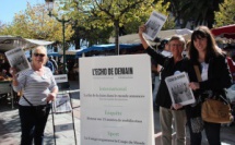 Ajaccio : #2030 sans faim, une action de sensibilisation sur la place du marché