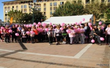 Octobre Rose : Les Ajacciens ont marché pour le dépistage du cancer du sein