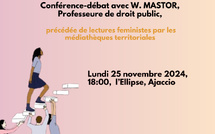 Conférence-débat sur l'IVG dans la Constitution le 5 novembre à Ajaccio
