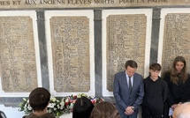 Les collégiens de Simon-Vinciguerra de Bastia ont rendu un vibrant hommage aux disparus de la Grande Guerre