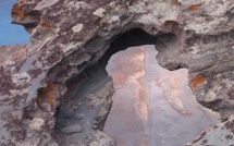 La photo du jour : à Nonza la plage belle comme un cœur !