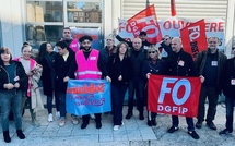 Ajaccio : l’intersyndicale FO-Solidaires de Corse-du-Sud réclame des moyens supplémentaires pour les finances publiques