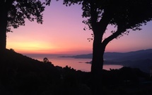 La photo du jour : Calcatoggio, un des plus beaux panoramas de l’ile de beauté