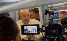 L’avion du Pape est arrivé à Ajaccio 