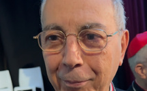 Cardinal Dominique Mamberti : “Je suis très heureux de partager la ferveur qui entoure la visite du Saint-Père en Corse”