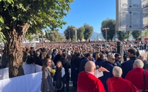 Au Casone et place Miot, près de 20 000 fidèles rassemblés pour accueillir le Pape François