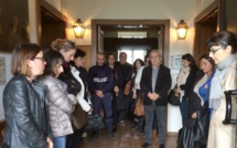 Attentats : Hommage aux victimes de Paris à l'hôtel de ville de Calvi