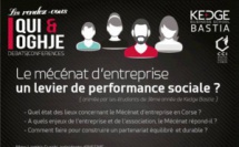 Kedge Bastia ; Le Mécénat d’entreprise, un levier de performance sociale ?