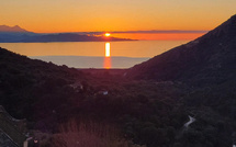 La photo du jour : à Ogliastru, des couchers de soleil à couper le souffle
