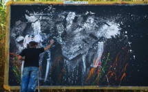 L’art s’affiche sur la rocade d’Ajaccio avec un panneau à ciel ouvert