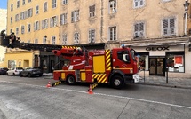 Bastia : plusieurs interventions des pompiers à cause du vent