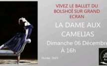 Ajaccio : diffusion en Direct du Théâtre du Bolchoï de Moscou du ballet de « La Dame aux Camélia »