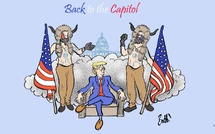 Le dessin de Battì : "Donald, back to the Capitol"