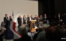 Marine Le Pen à Ajaccio : "Vous êtes fiers d’être Corses et vous êtes fiers d’être français"