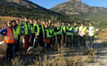 25 étudiants de l'IUT de Corte en visite à la Sablière Calenzana-Balagne 