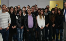 Ajaccio : 17 apprentis facteurs accueillis à la poste de Corse 