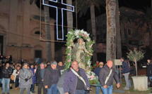 Messe et procession de l'Immaculée Conception à  L'Ile-Rousse en présence de l'évêque de Corse