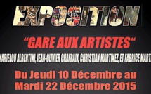 Gare d'Ajaccio : "Gare aux Artistes" une exposition jusqu'au 22 décembre