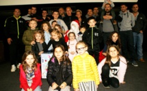 Papa Noël est passé chez les sapeurs-pompiers de L'Ile-Rousse !