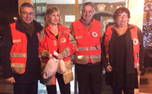 Bastia : Le préfet de Haute-Corse en maraude avec la Croix Rouge