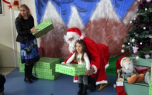 Le père Noël est passé à la maternelle Cardellu de Calvi