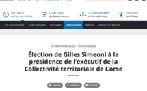 CTC : Manuel Valls a appelé Gilles Simeoni. Ils ont convenu de poursuivre un dialogue serein, constructif et apaisé.