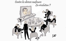 Le dessin de Battì : contre les dérives mafieuses, la révolution ?