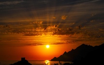 La photo du jour : merveilleux coucher de soleil à Portu