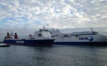 Le "Stena Carrier", le cargo qui fait polémique, est arrivé à Bastia
