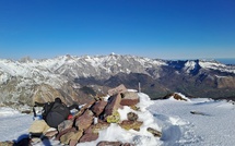 La photo du jour : la neige du Monte d'Oru