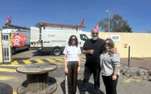 “Pas les moyens, mais la responsabilité” : la CGT Énergie Corse en grève chez EDF à Bastia