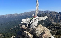 A màghjina :  in cima à Monte Calva