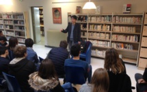 Bastia : L’auteur de BD, Jung, à la rencontre des lycéens