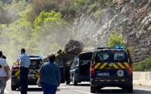 VIDÉO - L'éboulement spectaculaire de Campitellu
