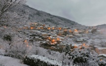 Le Venacais sous la neige : La jolie carte postale