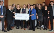 Banque Postale : Le centre financier d’Ajaccio fait un don 1 690 € à la Croix Rouge en Corse 