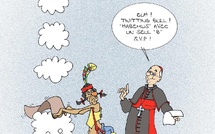 Le dessin de Battì : "Habemus Papam"