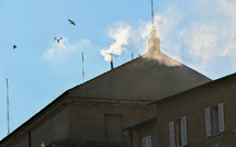 Pape élu: les cloches de la basilique Saint-Pierre sonnent à toute volée