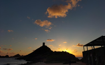 A màghjina :  Tramontu annant’à i Sanguinarii