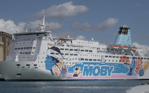 Entre Bastia et Livourne, Moby Lines naviguera jusqu’au 19 octobre