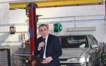 Inauguration à Calvi de "L'Attellu Mubilità", premier garage solidaire de Corse