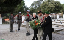 Cérémonie au carré militaire de Calvi à la mémoire des victimes du crash du Mont Garbi en 1982 à Djibouti