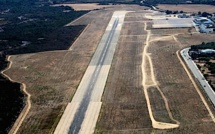 Les travaux sur la piste et sur la bretelle d'accès ont débuté à l'aéroport Calvi-Balagne