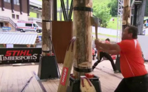 Une manche du championnat de France de bûcheronnage à... L'Ile-Rousse !