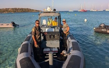 Porto-Vecchio : un obus neutralisé en mer à Santa Giulia
