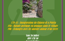 Olmeto : Les sentiers de la poésie gagnent du terrain en Corse