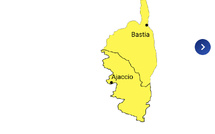 Orages : la Corse placée en vigilance jaune ce lundi