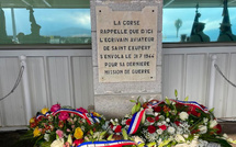 Bastia-Poretta : une cérémonie ouverte à tous pour saluer la mémoire de Saint-Exupéry
