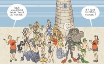 L’Aldilonda Swim plonge depuis le Vieux-Port de Bastia