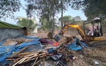 ​La Ville d’Ajaccio démantèle un squat à Mezzavia, soulagement chez les riverains